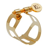 BG Ligature and Cap Alto Sax Traditional Gold Plated The Soloist Ligature