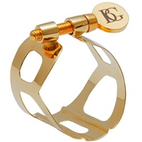 BG Ligature and Cap Baritone Saxophone Tradition Gold Plated made in France