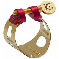 BG Ligature and Cap Alto Sax / Bb Clarinet Duo Gold Plated made in France