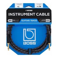 Boss BIC15 Straight 1/4" to Same Instrument Cable 15ft  - 4.5M