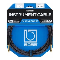 Boss BIC15 Straight 1/4" to Same Instrument Cable 15ft  - 4.5M
