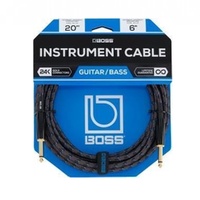 Boss BIC20 Straight 1/4" to Same Instrument Cable 20ft