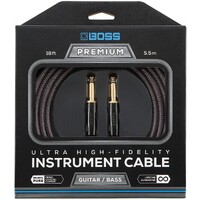 BOSS BIC-P18 PREMIUM Instrument CABLE 18FT Straight to Same -  5.5m