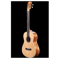 Ohana BK-70M Solid Spruce Top, Mahogany Baritone Ukulele Slotted Headstock 