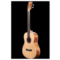 Ohana BK-70M Solid Spruce Top, Mahogany Baritone Ukulele Slotted Headstock 