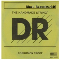 DR BKB.045 Black Beauties Coated Single G String .045