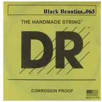 DR BKB.065 Black Beauties Coated Single D String .065