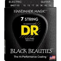DR Black Beauties Coated 7-String Electric Guitar Strings 10 - 56 ( BKE7-10 )