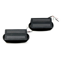 Bare Knuckle Black Hawk 6-String Calibrated Open Humbucker Set, Alnico V Bridge