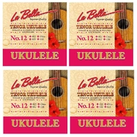 La Bella Tenor Ukulele Strings String Set  Perfectly Balanced , No. 12 - 4 Sets