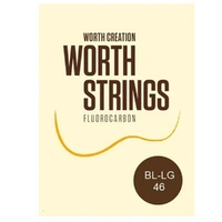 Worth Creation Soprano / Concert Light Low G Ukulele Strings Brown Fluorocarbon