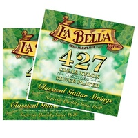 2 x La Bella 427 Pacesetter  Elite Series Classical Guitar Strings Medium Tension