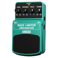 The Behringer BLE400 Ultimate Dynamics Bass Limiter Enhancer Effects Pedal