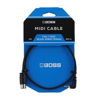 Boss BMIDI-2-35 MIDI to Mini TRS Cable - 2 FT / 60cm