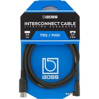 Boss BMIDI-5-35 MIDI to Mini TRS Cable - 5 FT / 1.5m