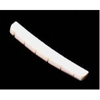 BBT Japan Bone Nut: Slotted with Curved Bottom for Fender