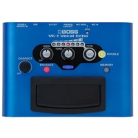 Boss VE-1 Vocal Echo Pedal Portable Vocal Processor with 7 Echoes, Double-tracki