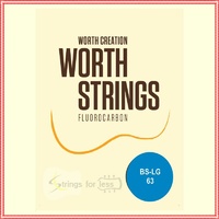 Worth Creation Tenor Strong Low G Ukulele Strings Brown Fluorocarbon Set BS-LG 