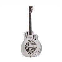 Bourbon Street Tricone Cutaway Resonator Guitar - Nickel