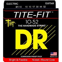 DR Strings Tite-Fit  Big n Heavy Nickel Electric Guitar Strings 10 - 52