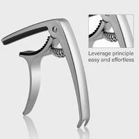 BBT Trigger  Capo For Acoustic / Electric Guitar  - Silver