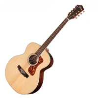 Guild BT-258E 8-String Baritone Deluxe Acoustic-Electric Guitar - Natural