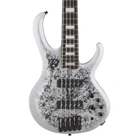 Ibanez BTB25TH5SLM 5-String 25th Anniversary Electric Bass (Silver Blizzard Matte)
