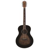 Washburn BTS9CH-D-U Bella Tono 'Novo S9' Acoustic Guitar Studio, Charcoal Burst