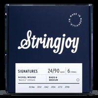 Stringjoy Signatures | Bass VI Balanced  24-90 Nickel Wound Guitar Strings