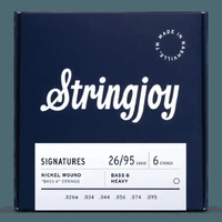 Stringjoy Signatures | Bass VI Balanced  26-95 Nickel Wound Guitar Strings
