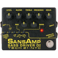 Tech 21 SansAmp Bass Driver DI V2 Preamp/DI Pedal