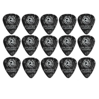 Planet Waves Guitar Picks Celluloid Extra Heavy Gauge Black Pearl 1.25mm , 15 Picks