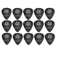 Planet Waves Guitar Picks Celluloid Extra Heavy Gauge Black Pearl 1.25mm , 15 Picks