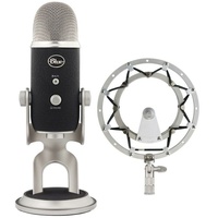 Blue Yeti Pro USB & XLR Microphone Bundled Together with The Radius Shockmount 