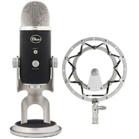 Blue Yeti Pro USB & XLR Microphone Bundled Together with The Radius Shockmount 
