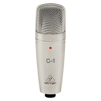 The Behringer Professional Large-Diaphragm C1 Studio Condenser Microphone