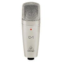 The Behringer Professional Large-Diaphragm C1 Studio Condenser Microphone