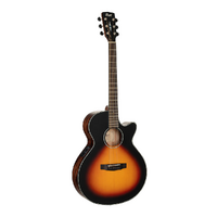 Cort SFX-E Acoustic-Electric Guitar w/ Cutaway - 3 Tone Satin Sunburst