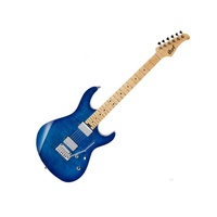Cort G290 Fat Electric Guitar Bright Blue Burst  Flamed Maple Top