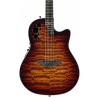 Ovation C2078AXP-STB  Elite Plus Sapele Acoustic / Electric Guitar Tobacco Burst