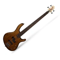 Cort Action PJ Bass Guitar Open Pore Walnut Long Scale 34" 