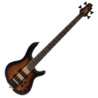 Cort  C4 Plus ZBMH  OTAB  4 string Bass Open Pore Tobacco Burst