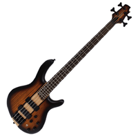 Cort  C4 Plus ZBMH  OTAB  4 string Bass Open Pore Tobacco Burst