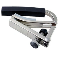 Shubb Electric  Steel String Guitar Capo 7.25 inch Radius Nickel  C4