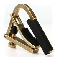 Shubb C8b Partial Guitar Capo for Drop-D Tuning - Brass