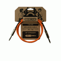 Orange Crush 1/4 Inch - 1/4 Inch Speaker Cable - 3 Foot
