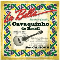 La Bella CA300-B Cavaquinho Brazil 4 String Set