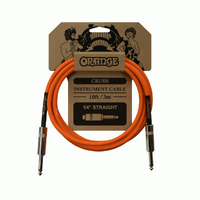 Orange CA034 Crush Straight to Straight  Instrument Cable - 10 Foot