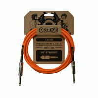 Orange CA034 Crush Straight to Straight Instrument Cable - 10 Foot