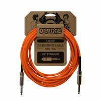 Orange CA036 Crush Straight to Straight  Instrument Cable - 20 Foot